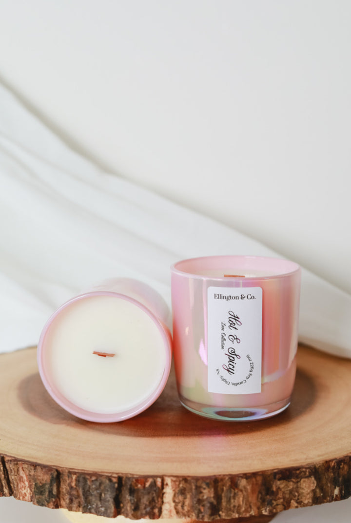 Ellington & Co. Soy Candles~ LOVE Collection~ Hot and Spicy