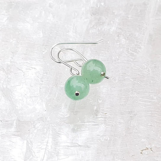 Green Aventurine Intention Earrings