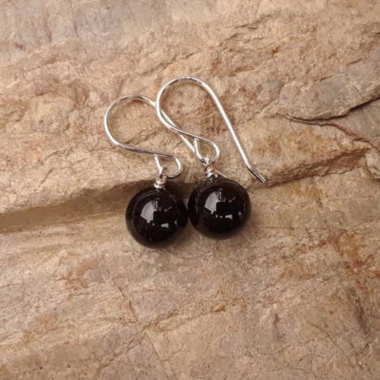 Onyx Intention Earrings