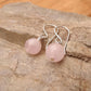 Rose Quartz Intention Earrings