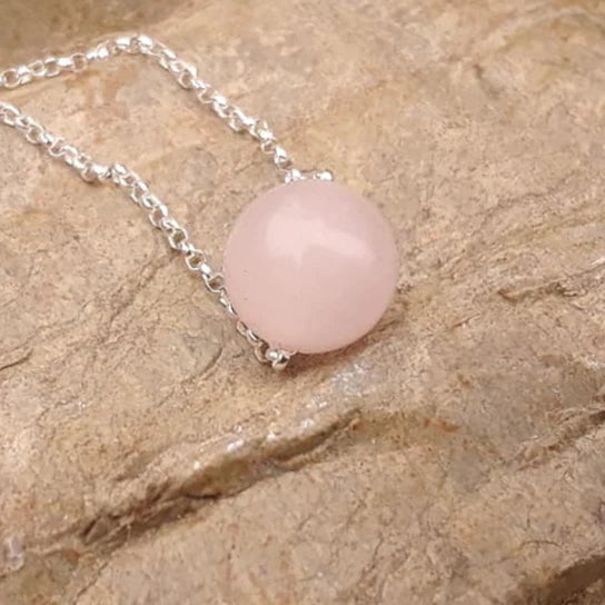 Rose Quartz Intention Necklace